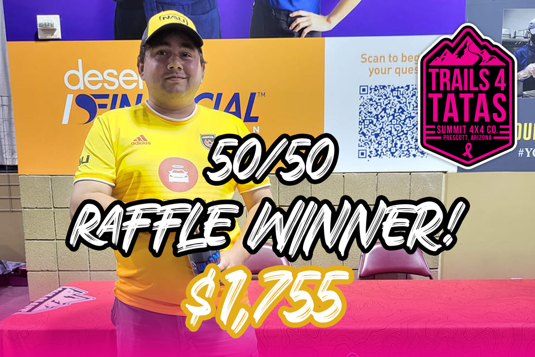 NAZ Wrangler 50/50 Raffle Winner Takes Home $1,755!