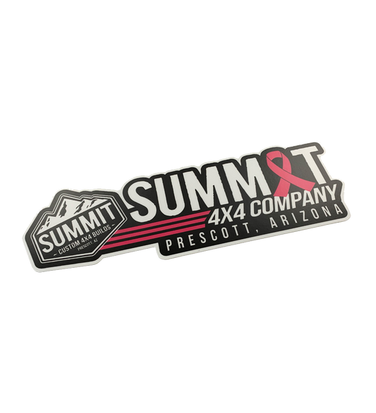 T4T Summit 4x4 Company Sticker