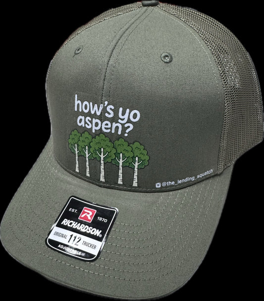 How's yo Aspen? hat